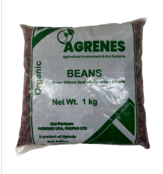 Ugandan Red Kidney Beans 1KG - Brand (Agrenes)