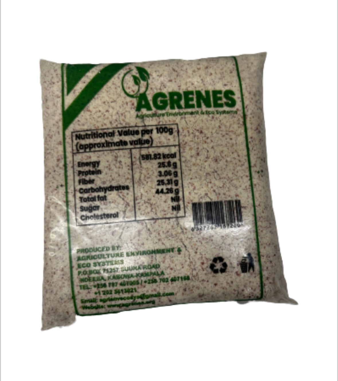 Ugandan Ground peanut powder 1Kg - Brand (Agrenes)