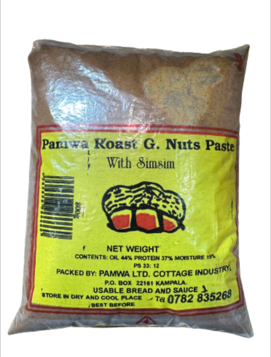 Pamwa Roast Groundnut Paste With Sesame Seeds 800G