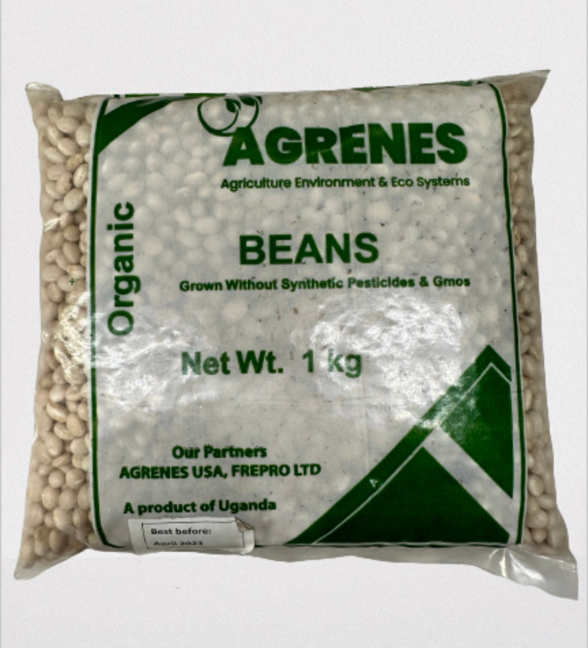 Ugandan White Beans (navy beans) 1kg - Brand (Agrenes)