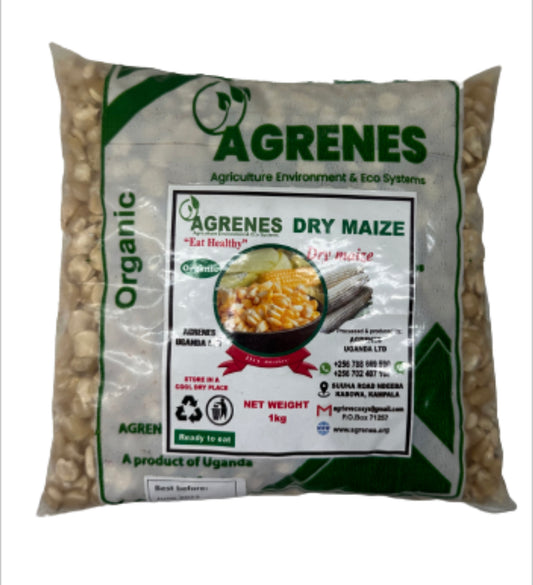 Ugandan Maize 1kg - Brand (Agrenes)